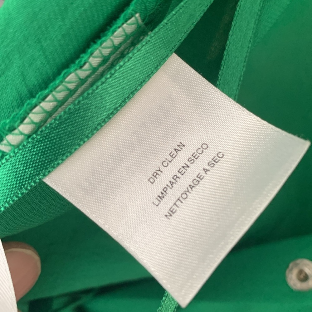Anne Klein sleeveless top Green size 6 - Picture 6 of 14